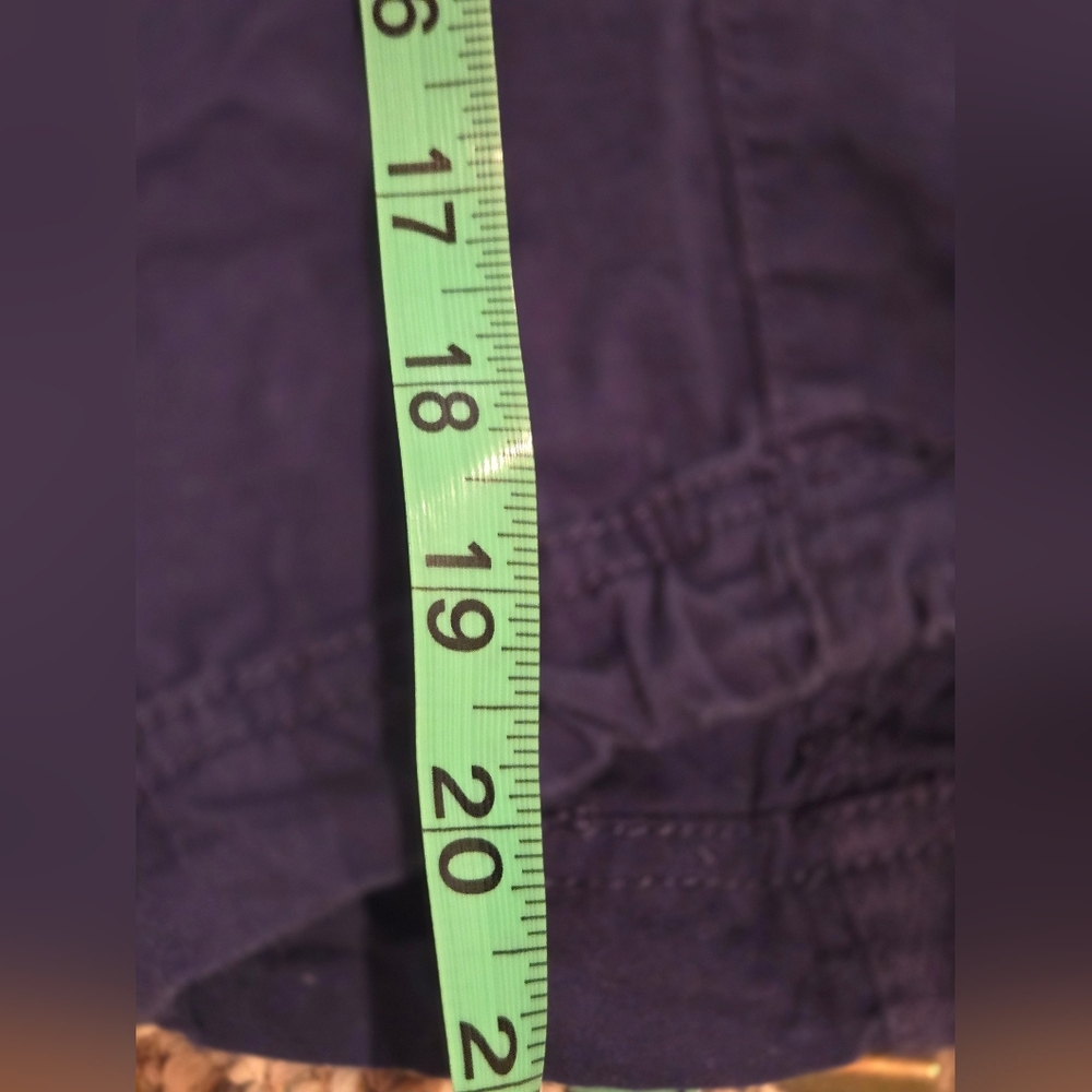 Time and Tru Navy Capri With Toogle - Picture 8 of 8